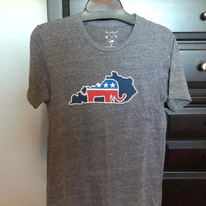 Unisex Kentucky Republican elephant T-shirt - sm